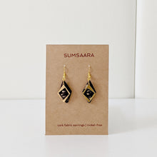 Load image into Gallery viewer, Abstract Diamond Earrings - Docia