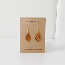 Load image into Gallery viewer, Abstract Diamond Earrings - Docia