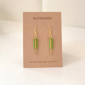 Modern Geometric Earrings - Calista