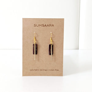 Modern Geometric Earrings - Calista