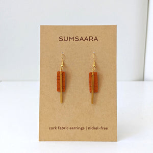 Modern Geometric Earrings - Calista