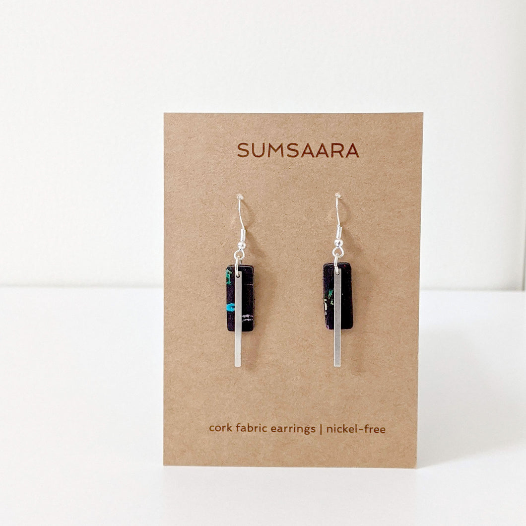 Modern Geometric Earrings - Calista