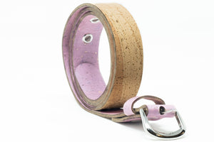 Belt - Reversible Rose Gold & Natural (1" Wide)