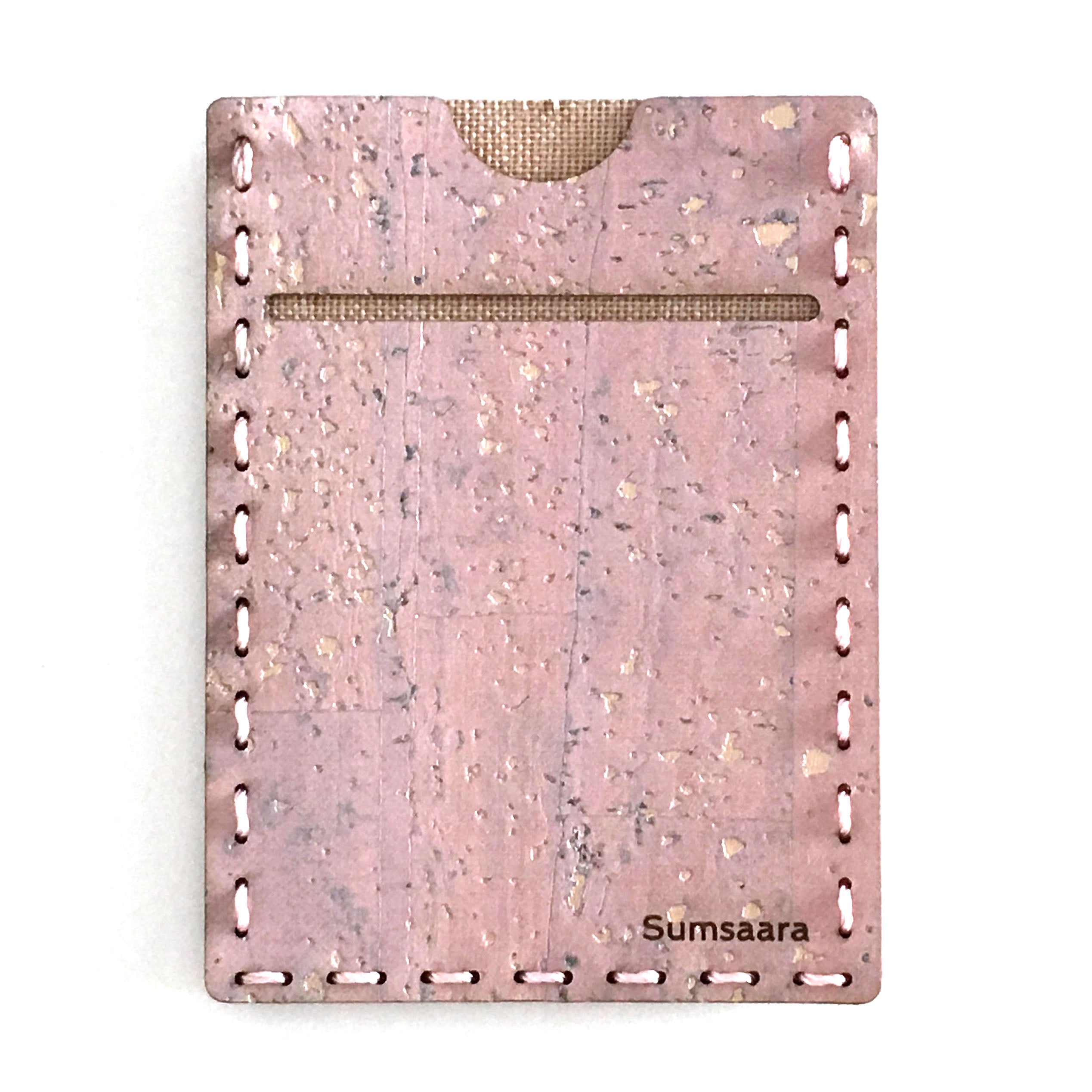 Get the Phone Card Wallet Online in Rose Gold Color Sumsaara