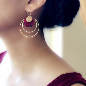 Hoop Encircle Earrings