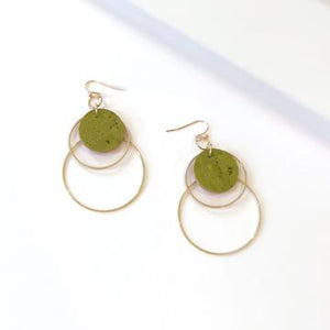 Modern Hoop Earrings - Megan