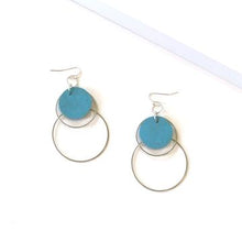 Load image into Gallery viewer, Modern Hoop Earrings - Megan
